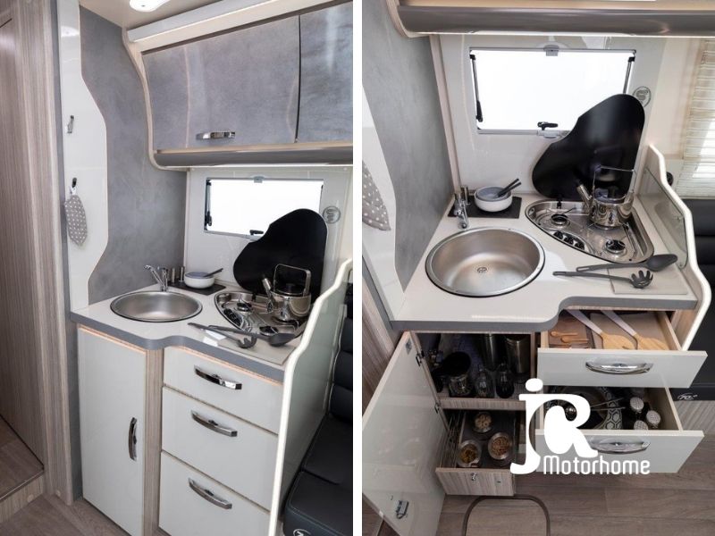 motorhome espace de rangement