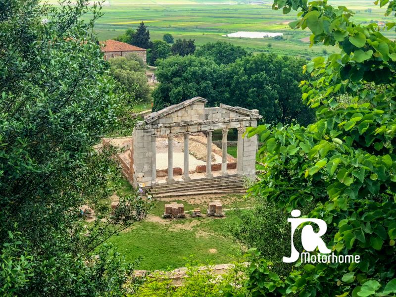 albanie en van butrint