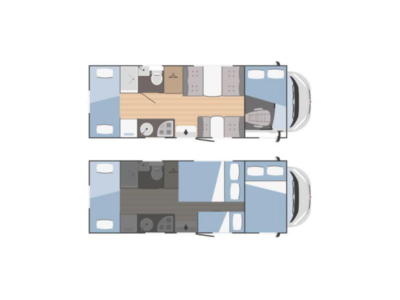 Aménagement du Rimor Seal 9 motorhome Liège