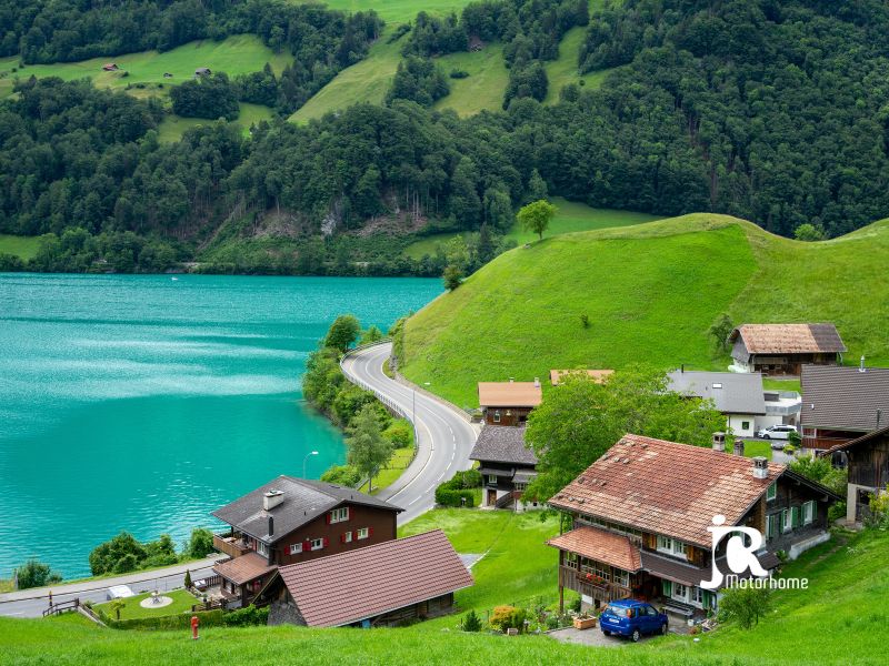 Voyage en van Suisse